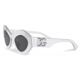 Dolce & Gabbana - Tradizione Sunglasses - White - Dolce & Gabbana Eyewear
