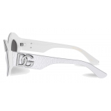 Dolce & Gabbana - Tradizione Sunglasses - White - Dolce & Gabbana Eyewear