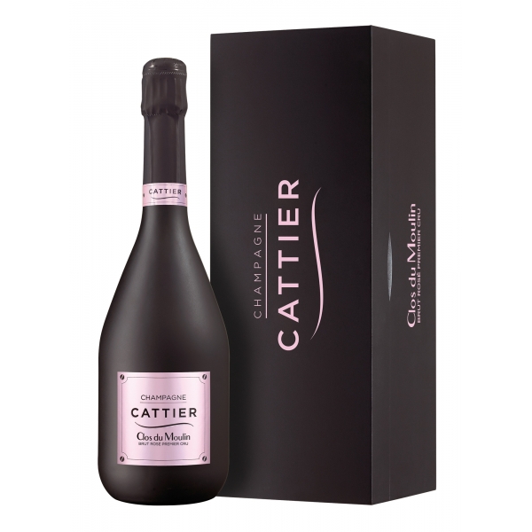 Champagne Cattier - Clos Du Moulin - Brut Rosé Premier Cru - Magnum - Box - Pinot Noir - Luxury Limited Edition - 1,5 l