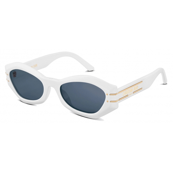 Dior - Sunglasses - DiorSignature B1U - White - Dior Eyewear - Avvenice