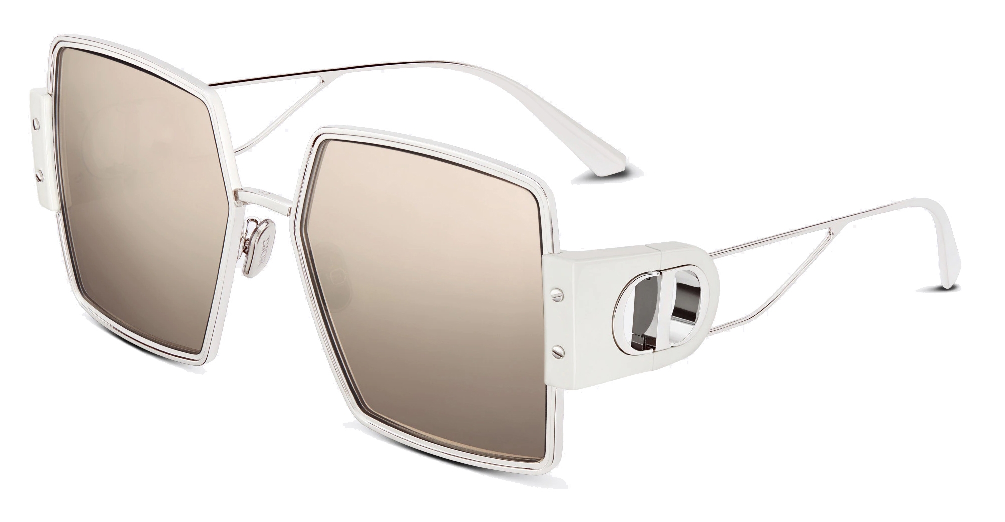 Dior - Sunglasses - 30Montaigne - White - Dior Eyewear - Avvenice