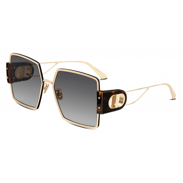 Dior - Sunglasses - 30Montaigne S4U - Gold Brown Tortoiseshell - Dior Eyewear