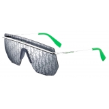 Dior - Sunglasses - DiorMotion M1I - Silver Green - Dior Eyewear