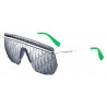 Dior - Occhiali da Sole - DiorMotion M1I - Argento Verde - Dior Eyewear