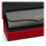 Cartier - Pilot - Legno Finitura Oro Lenti Polarizzate - Première de Cartier Collection - Occhiali da Sole - Cartier Eyewear