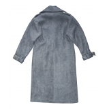 Margaux Avila - Cappotto - Grigio Nero Ecru - Giacca - Made in Italy - Luxury Exclusive Collection