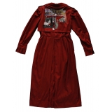 Margaux Avila - Cappotto - Rosso Marrone - Giacca - Made in Italy - Luxury Exclusive Collection