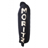 MC2 Saint Barth - Pullover a Collo Alto con Scritta in Contrasto - Blu - Luxury Exclusive Collection