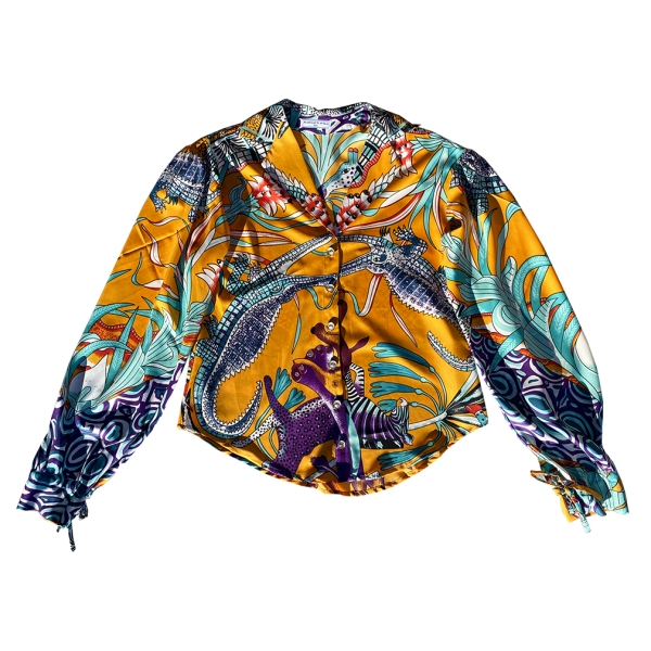 Margaux Avila - Sleeve Shirt - Mango - Shirt - Made in Italy - Luxury Exclusive Collection