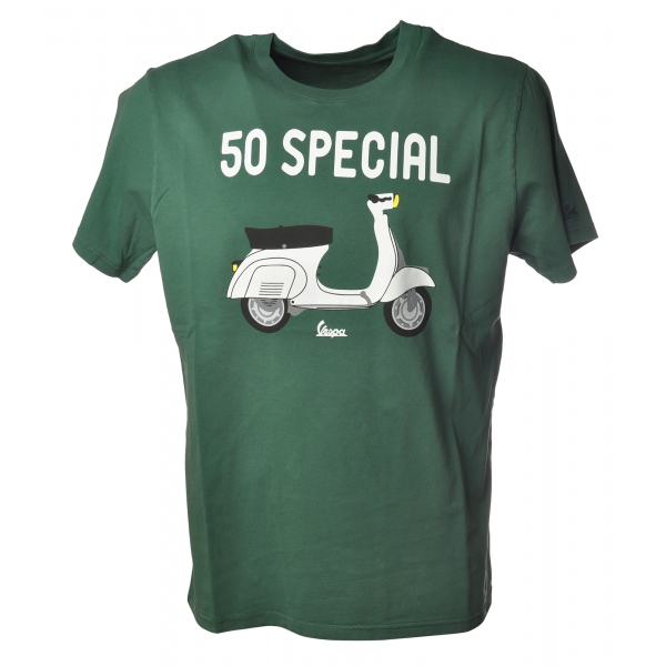MC2 Saint Barth T Shirt Vespa 50 Special Green Luxury Exclusive Collection Avvenice