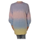 MC2 Saint Barth - Long Sweater Pastel Colors - Multicolor - Luxury Exclusive Collection