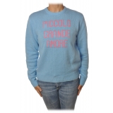MC2 Saint Barth - Sweater Piccolo Grande Amore - Light Blue - Luxury Exclusive Collection