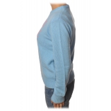 MC2 Saint Barth - Sweater Piccolo Grande Amore - Light Blue - Luxury Exclusive Collection