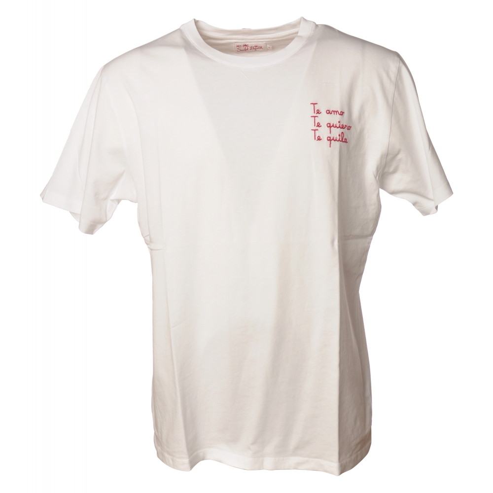 MC2 Saint Barth - T-Shirt Te Amo Te Quiero Te Quila - White - Luxury  Exclusive Collection - Avvenice