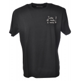 MC2 Saint Barth - T-Shirt Tutto il Resto è Noia - Black - Luxury Exclusive Collection