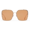 Fendi - Fendi O’Lock - Square Sunglasses - Orange - Sunglasses - Fendi Eyewear