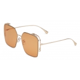 Fendi - Fendi O’Lock - Square Sunglasses - Orange - Sunglasses - Fendi Eyewear