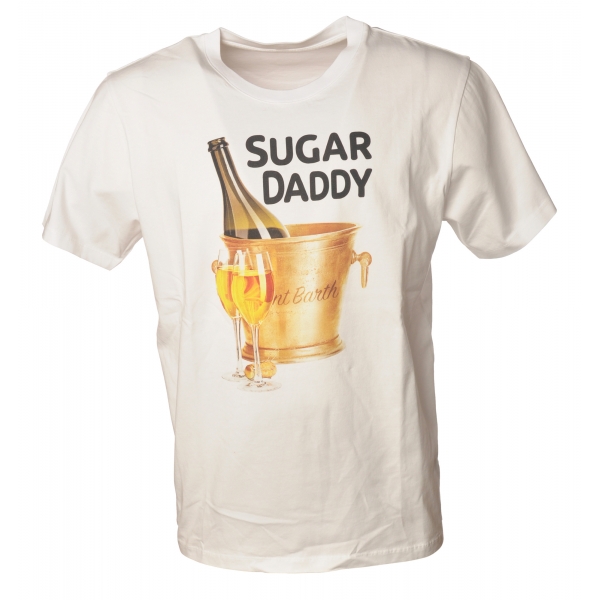 MC2 Saint Barth - T-Shirt Sugar Daddy - Bianco - Luxury Exclusive Collection