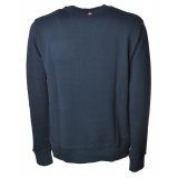 MC2 Saint Barth - Sweatshirt in Faded Effect Cotton - Blue - Luxury Exclusive Collection