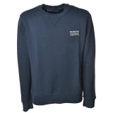 MC2 Saint Barth - Sweatshirt in Faded Effect Cotton - Blue - Luxury Exclusive Collection
