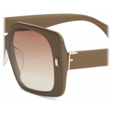 Fendi - Fendi First - Square Sunglasses - Brown - Sunglasses - Fendi Eyewear