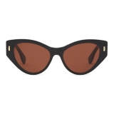 Fendi - Fendi First - Cat Eye Sunglasses - Black Brown - Sunglasses - Fendi Eyewear