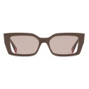 Fendi - Fendi Way - Rectangular Sunglasses - Brown - Sunglasses - Fendi Eyewear