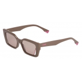 Fendi - Fendi Way - Rectangular Sunglasses - Brown - Sunglasses - Fendi Eyewear