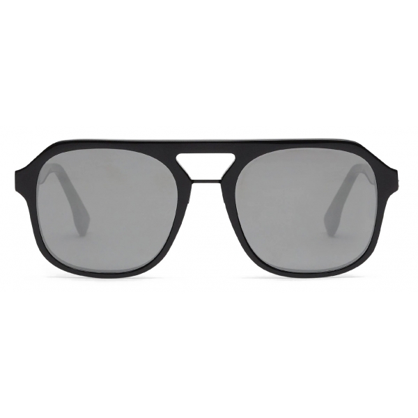 Fendi square ff 2024 pattern acetate sunglasses