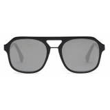 Fendi - Fendi Diagonal - Square Sunglasses - Black Gray - Sunglasses - Fendi Eyewear