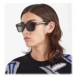 Fendi - Fendi - Occhiali da Sole Squadrata - Marrone Blu - Occhiali da Sole - Fendi Eyewear