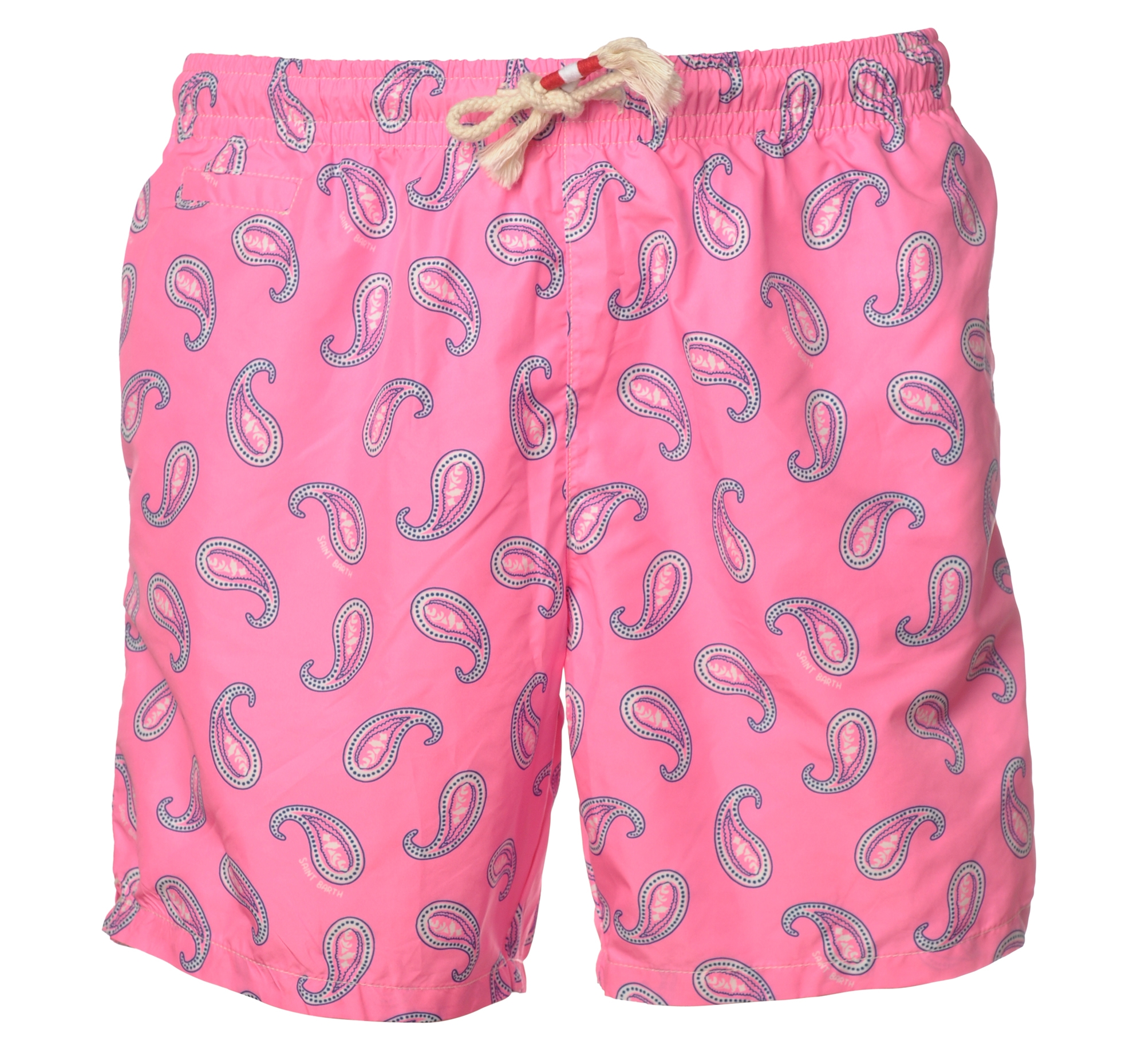 MC2 Saint Barth - Boxer Swimsuit in Cashmere Pattern - Fuxia - Luxury  Exclusive Collection - Avvenice