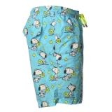 MC2 Saint Barth - Boxer Swimsuit in Snoopy Padel Pattern - Turquoise - Luxury Exclusive Collection