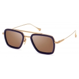DITA - Flight.006 - Navy Gold Brown - 7806 - Sunglasses - DITA Eyewear