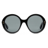 Gucci - Occhiale da Sole Rotondi - Nero - Gucci Eyewear