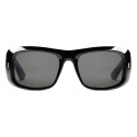 Gucci - Occhiale da Sole Rettangolare - Nero - Gucci Eyewear