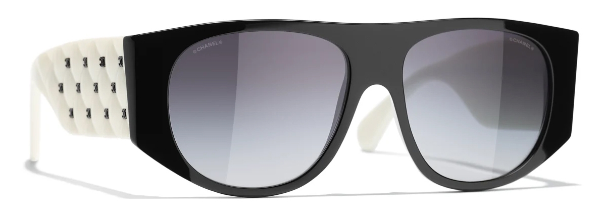 Chanel Pilot Sunglasses - Acetate, Khaki - Polarized - UV Protected - Women's Sunglasses - 5508 1743/11