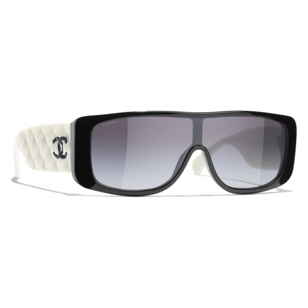 NEW FENDI FF M0084/S VK6 WHITE SHIELD SUNGLASSES | Shield sunglasses,  Sunglasses, Fendi