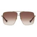 Gucci - Navigator Frame Sunglasses - Gold Brown - Gucci Eyewear