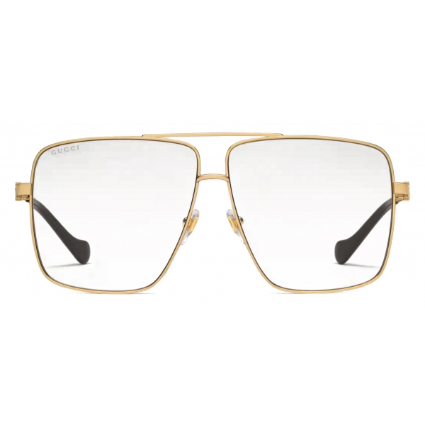 Gucci - Occhiale da Sole Navigatore - Oro Giallo Chiaro - Gucci Eyewear