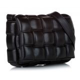 Bottega Veneta Vintage - Padded Cassette Leather Crossbody Bag - Nero - Borsa in Pelle - Alta Qualità Luxury