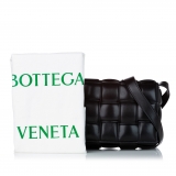 Bottega Veneta Vintage - Padded Cassette Leather Crossbody Bag - Black - Leather Handbag - Luxury High Quality
