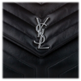 Yves Saint Laurent Vintage - LouLou Leather Shoulder Bag - Nero - Borsa in Pelle - Alta Qualità Luxury