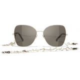 Chanel - Butterfly Sunglasses - Gold Brown - Chanel Eyewear