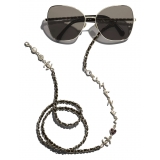 Chanel - Occhiali da Sole a Farfalla - Oro Marrone - Chanel Eyewear