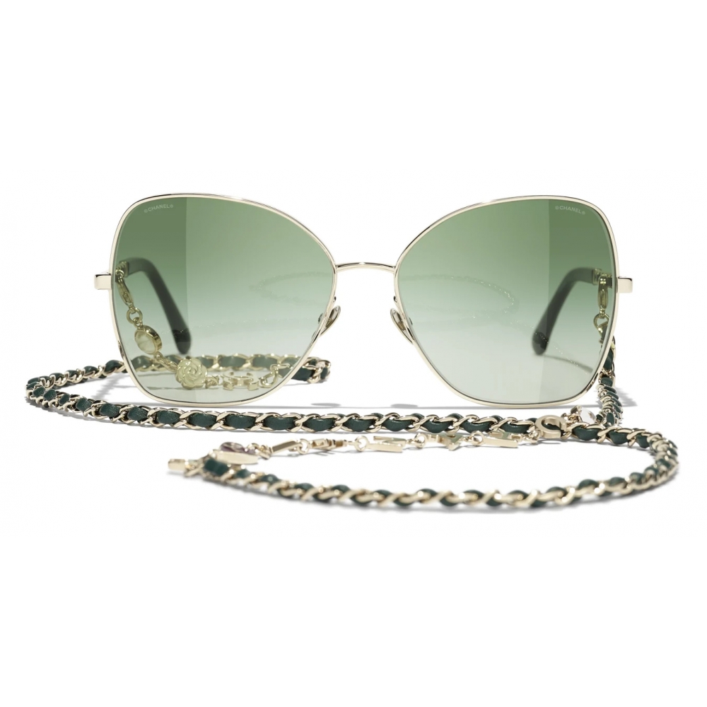Chanel ch5510 sunglasses 2023 model butterfly, Women's Fashion