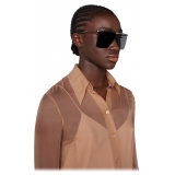 Gucci - Occhiale da Sole Rettangolari a Mascherina - Argento - Gucci Eyewear