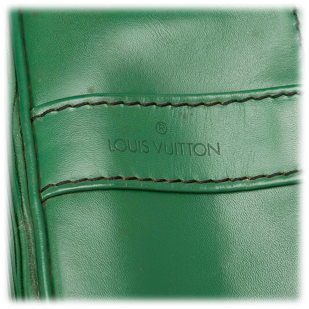 Auth Louis Vuitton Epi Randonnee GM Laundry Bag Borneo Green