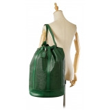 Louis Vuitton Vintage - Epi Randonnee GM - Verde - Borsa in Pelle e Pelle Epi - Alta Qualità Luxury