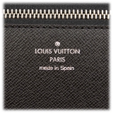 Louis Vuitton Vintage - Damier Graphite Pochette Homme Ceinture - Nero Grigio - Borsa in Tela Damier - Alta Qualità Luxury